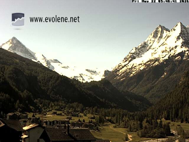 Evolène: Dent Blanche, Valais, Suisse