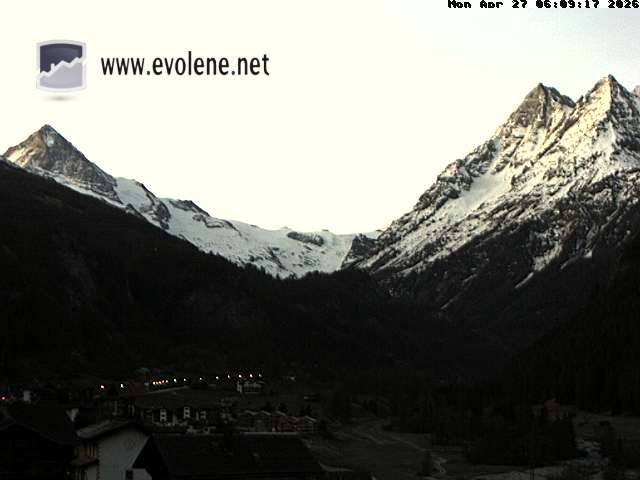 Evolène: Dent Blanche, Valais, Suisse