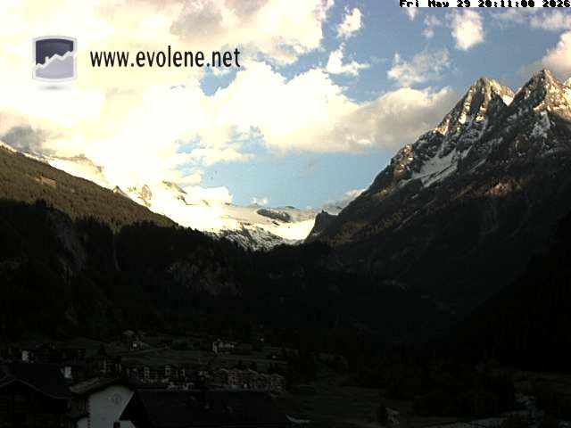 Evolène: Dent Blanche, Valais, Suisse