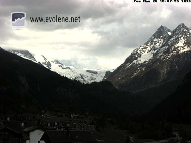 Evolène: Dent Blanche, Valais, Suisse