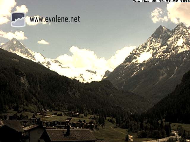 Evolène: Dent Blanche, Valais, Suisse