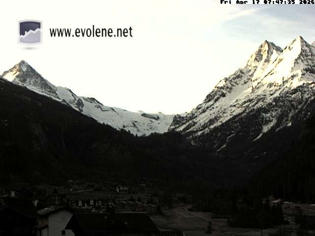 Evolène: Dent Blanche, Valais, Suisse