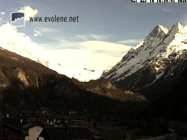Evolène: Dent Blanche, Valais, Suisse