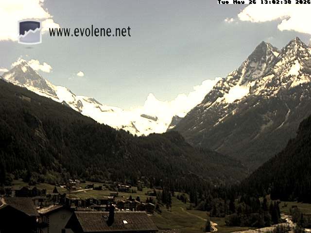 Evolène: Dent Blanche, Valais, Suisse