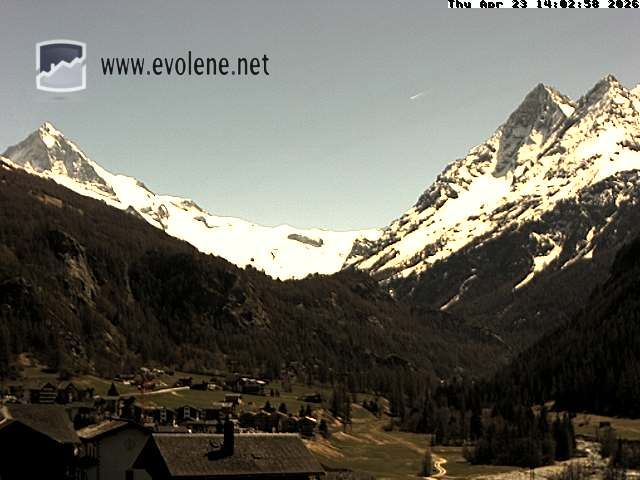 Evolène: Dent Blanche, Valais, Suisse