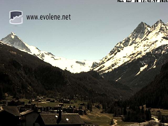 Evolène: Dent Blanche, Valais, Suisse