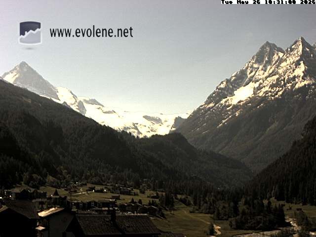 Evolène: Dent Blanche, Valais, Suisse