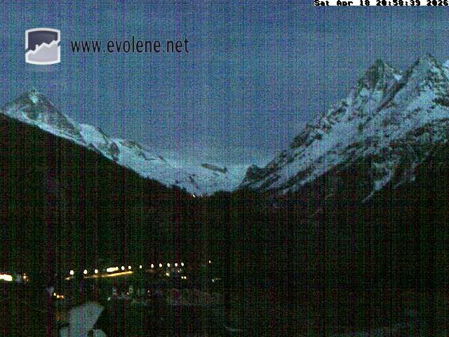 Evolène: Dent Blanche, Valais, Suisse