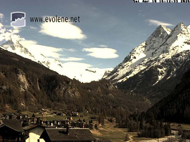 Evolène: Dent Blanche, Valais, Suisse