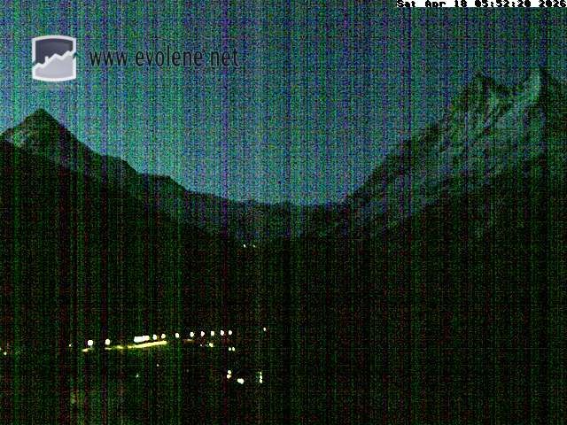 Evolène: Dent Blanche, Valais, Suisse