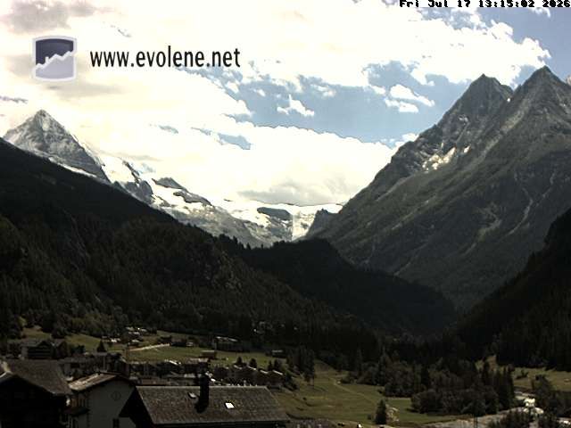 Evolène › Südosten: Grande Dent de Veisivi - Dent Blanche