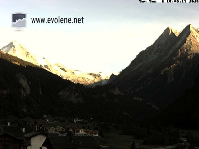 Evolène › Südosten: Grande Dent de Veisivi - Dent Blanche