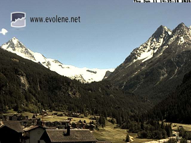 Evolène: Dent Blanche, Valais, Suisse