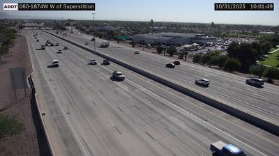 Superstition Traffic on US 60