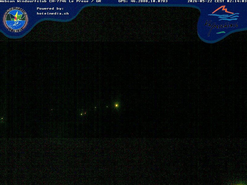Traffic Cam Le Prese: Webcam Lago di POSCHIAVO