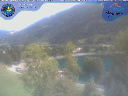 Le Prese: Webcam Lago di POSCHIAVO