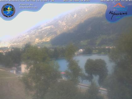 Le Prese: Webcam Lago di POSCHIAVO