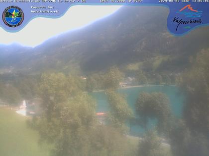 Le Prese: Webcam Lago di POSCHIAVO