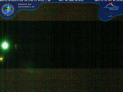 Le Prese: Webcam Lago di POSCHIAVO