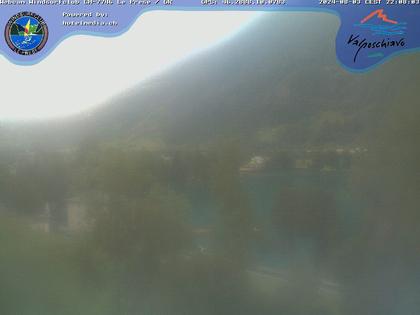 Le Prese: Webcam Lago di POSCHIAVO