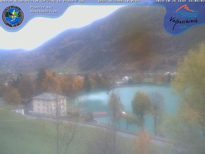 Le Prese: Webcam Lago di POSCHIAVO