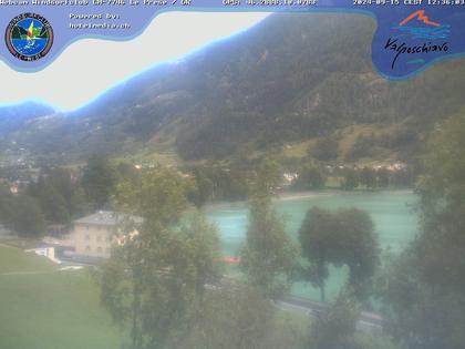 Le Prese: Webcam Lago di POSCHIAVO