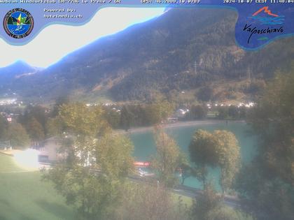 Le Prese: Webcam Lago di POSCHIAVO