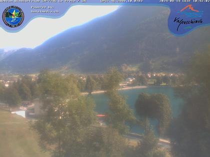 Le Prese: Webcam Lago di POSCHIAVO