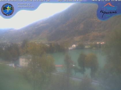 Le Prese: Webcam Lago di POSCHIAVO