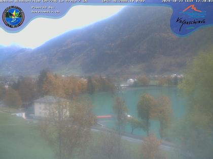 Le Prese: Webcam Lago di POSCHIAVO