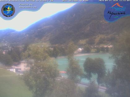 Le Prese: Webcam Lago di POSCHIAVO