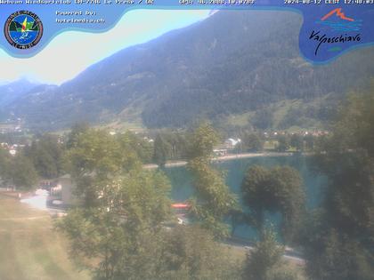 Le Prese: Webcam Lago di POSCHIAVO