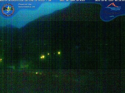 Le Prese: Webcam Lago di POSCHIAVO