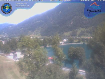 Le Prese: Webcam Lago di POSCHIAVO