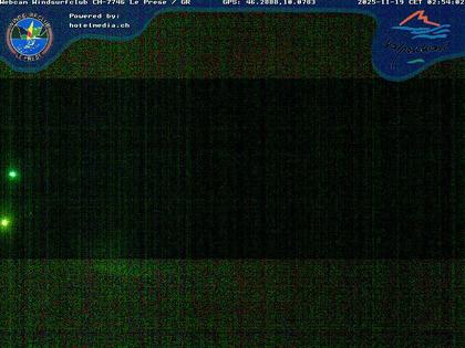 Le Prese: Webcam Lago di POSCHIAVO