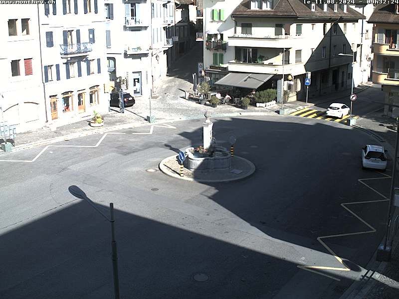 Monthey: Central Square