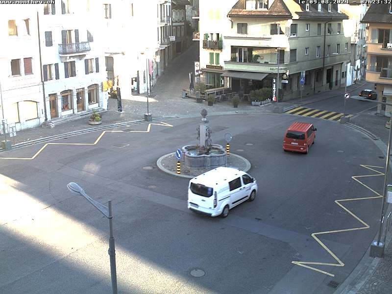 Monthey: Central Square