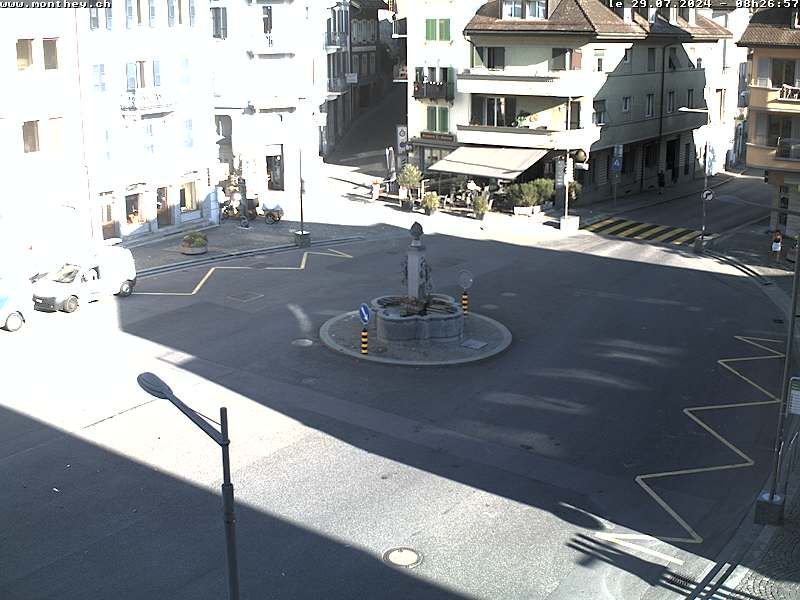 Monthey: Central Square
