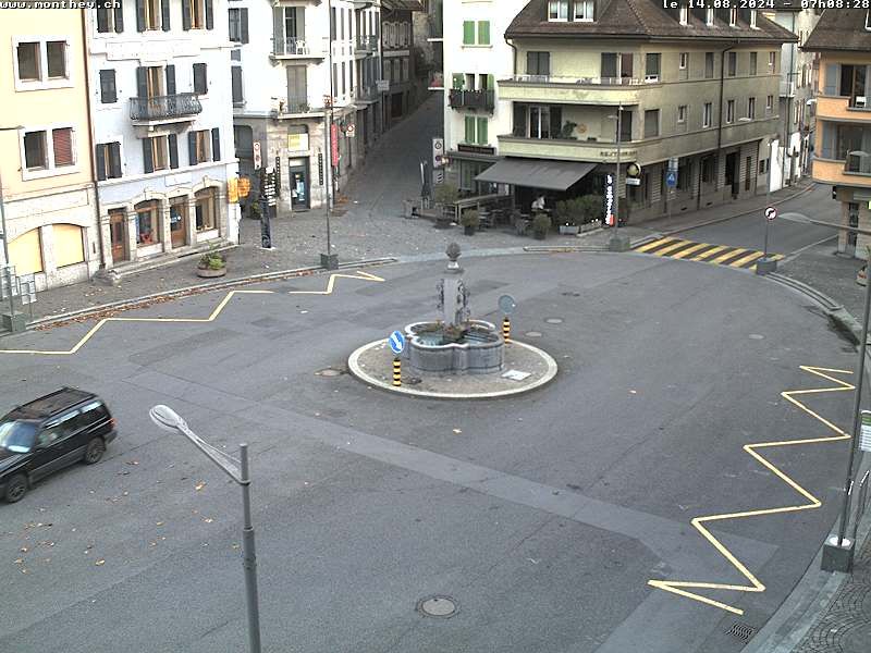 Monthey: Central Square