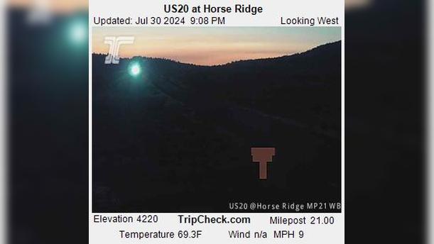Traffic Cam Deschutes: US 20 at Horse Ridge