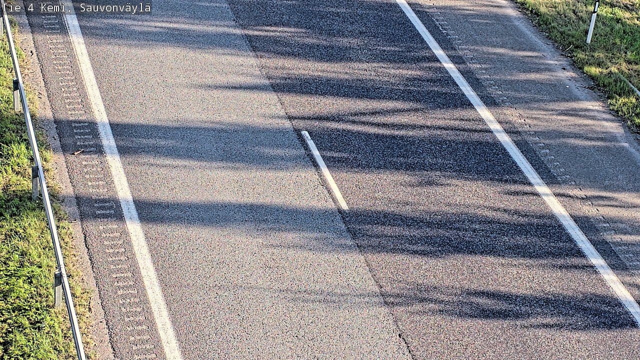 Traffic Cam Keminmaa: Tie4 Kemi, Sauvonvayla - Tienpinta