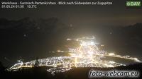 Partenkirchen: Wankhaus - Garmisch - Blick nach S�dwesten zur Zugspitze - Current