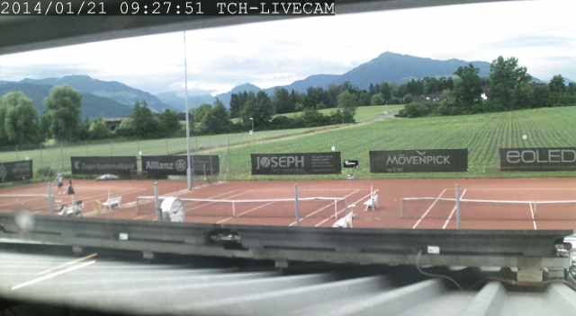 Hünenberg › Süden: Tennisclub Hünenberg - Dersbach