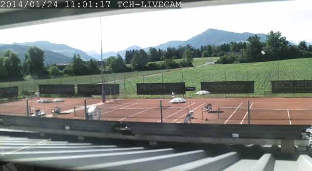 Hünenberg › Süden: Tennisclub Hünenberg - Dersbach