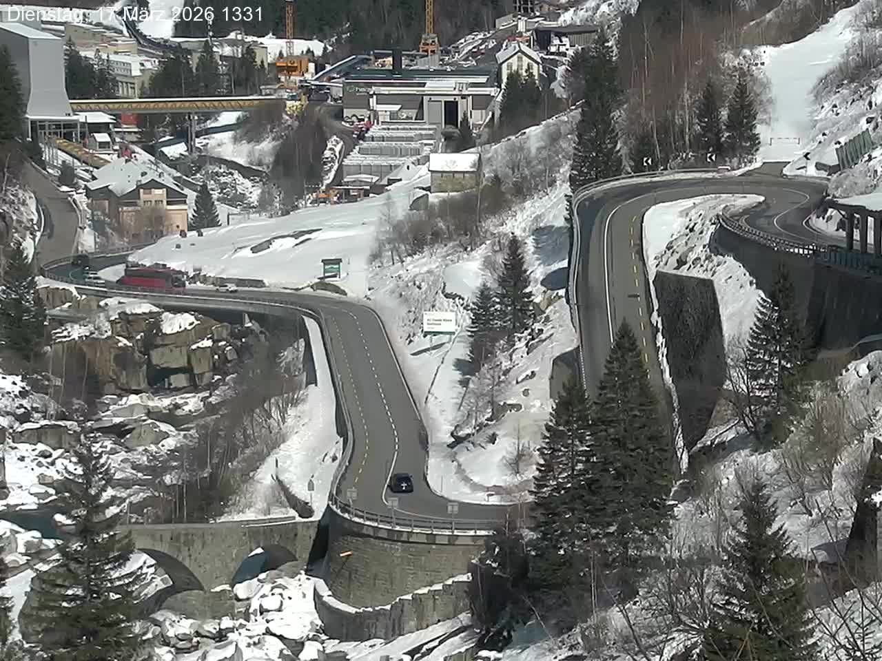 Göschenen › Nordwesten: Schöllenen - Uri, Schweiz: Gotthardstrasse, Schöllenenschlucht, Kanton Uri