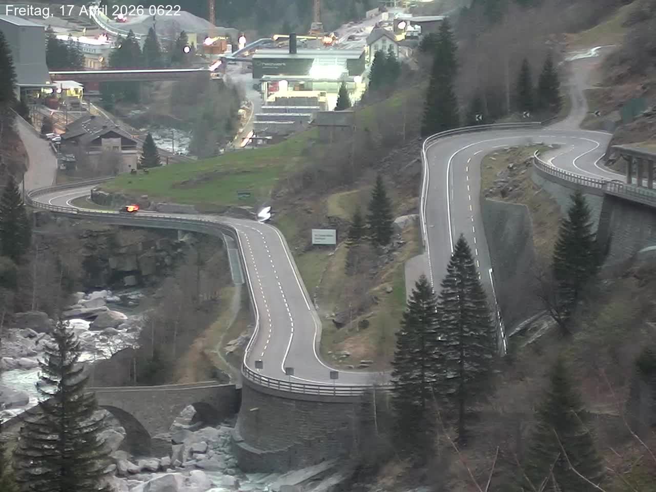 Göschenen › Nordwesten: Schöllenen - Uri, Schweiz: Gotthardstrasse, Schöllenenschlucht, Kanton Uri