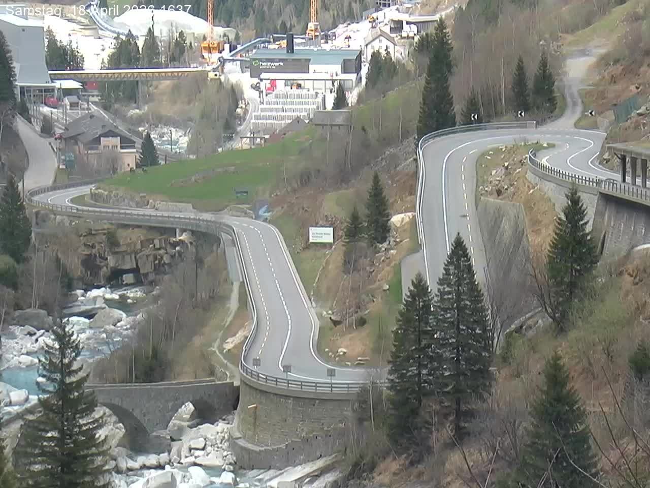 Göschenen › Nordwesten: Schöllenen - Uri, Schweiz: Gotthardstrasse, Schöllenenschlucht, Kanton Uri