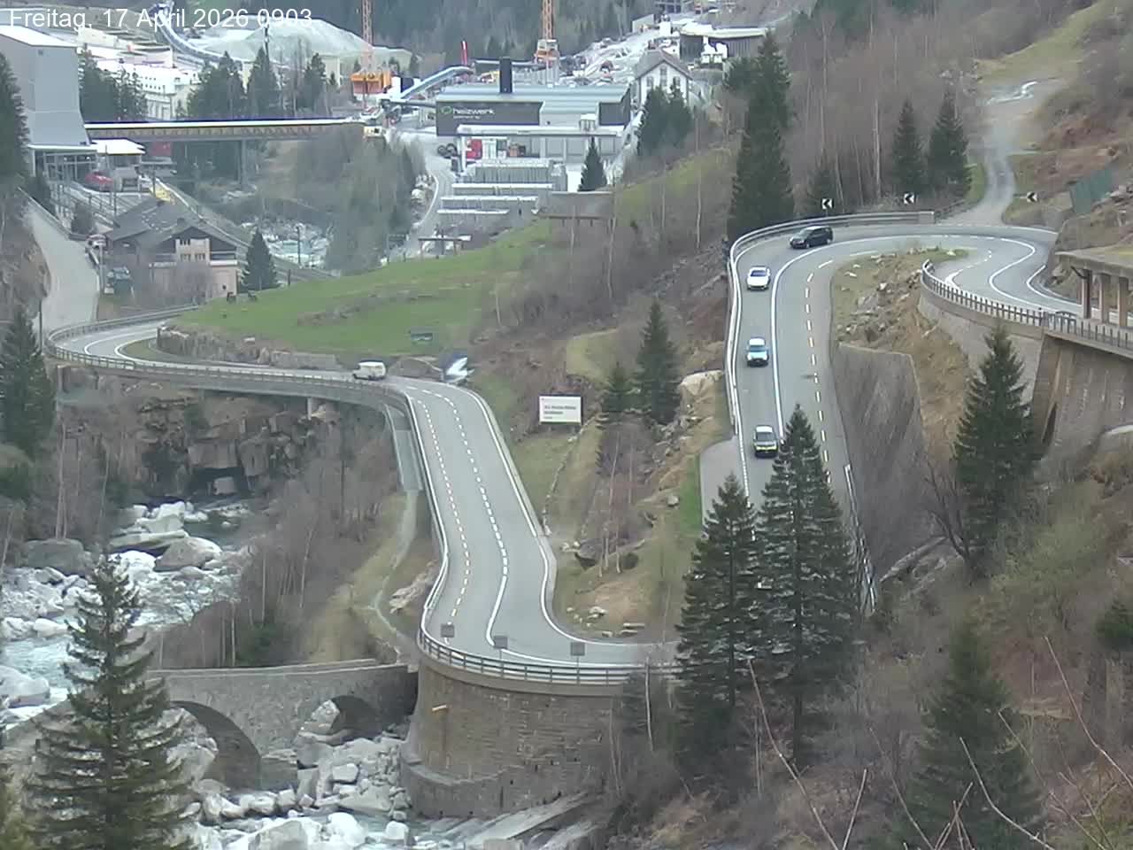 Göschenen › Nordwesten: Schöllenen - Uri, Schweiz: Gotthardstrasse, Schöllenenschlucht, Kanton Uri
