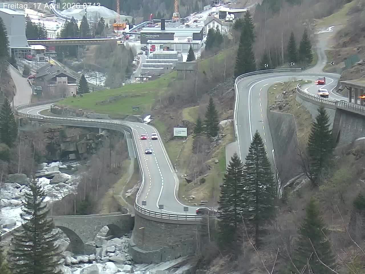 Göschenen › Nordwesten: Schöllenen - Uri, Schweiz: Gotthardstrasse, Schöllenenschlucht, Kanton Uri