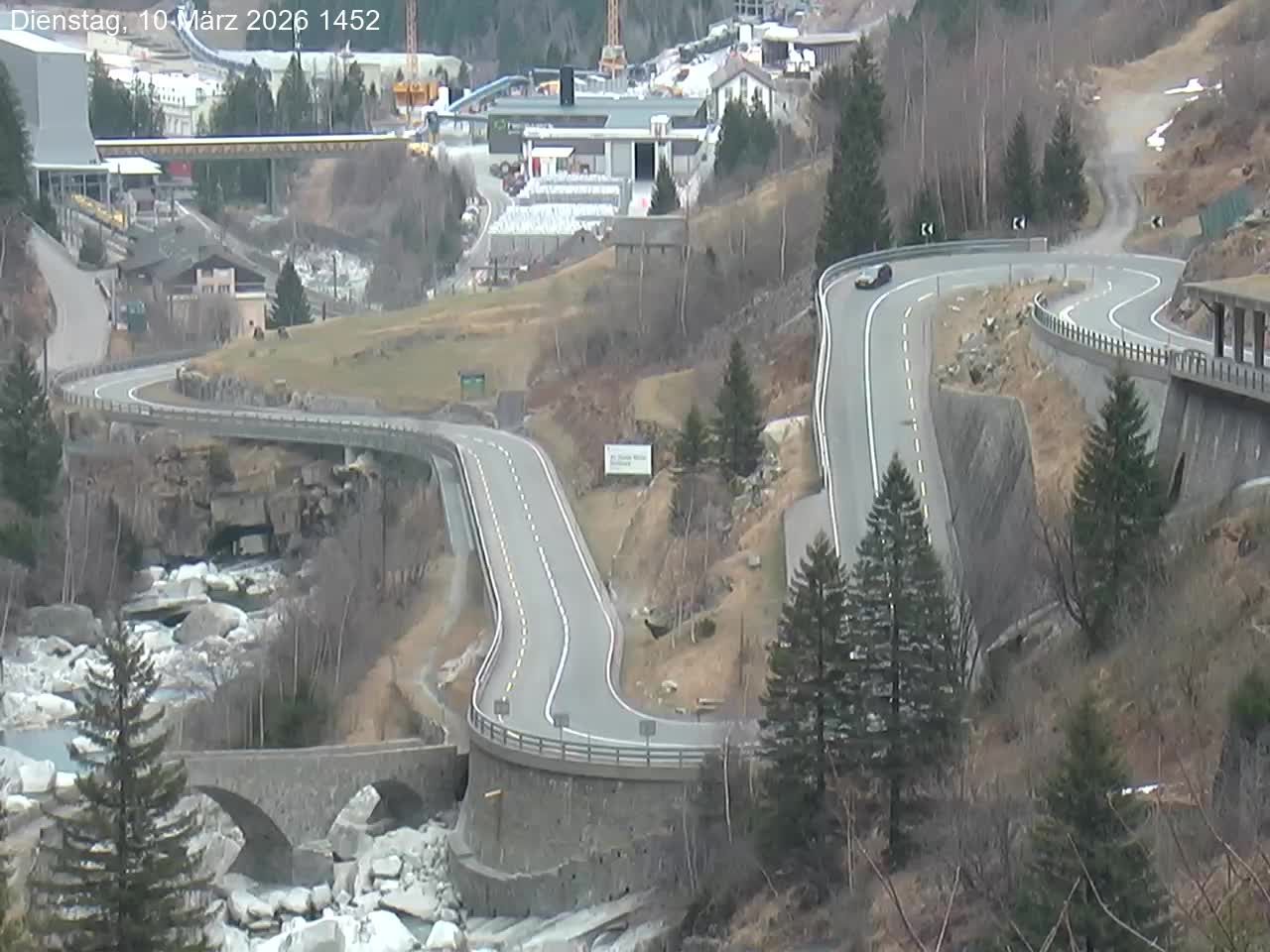 Göschenen › Nordwesten: Schöllenen - Uri, Schweiz: Gotthardstrasse, Schöllenenschlucht, Kanton Uri